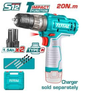 TIDLI12202  Cordless Impact Drill