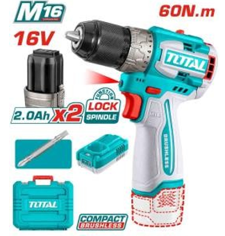 TDLI16682  Compact Brushless Cordless Drill